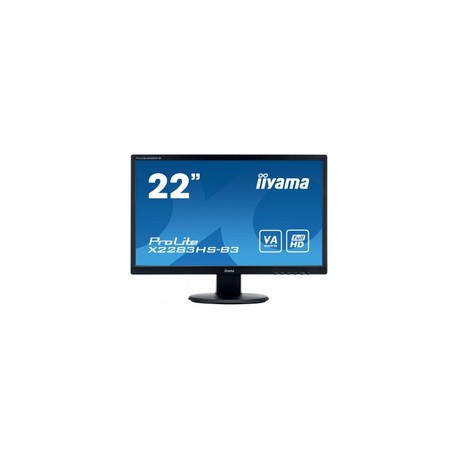 IIYAMA LED LCD 22" 1920X1080 VA PANEL VGA HDMI DP 4MS