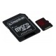 Kingston microSD128GB 80/90 +1Ad SDHC KIN