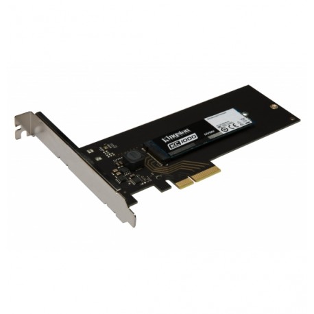 Disque SSD Kingston 240GB KC1000 NVMe PCIe M.2 w/HHHL AIC