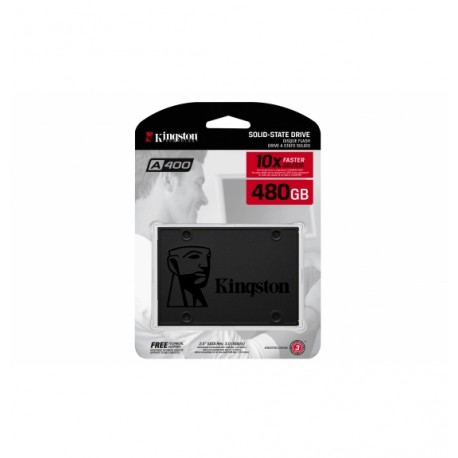 Disque SSD Kingston SSD 480GB Kingston 2,5" (6.3cm) SATAIII SA400 retail