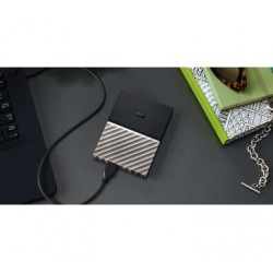 Disque dur Externe Western Digital EXT My Pass Ultra 1TB White Gold