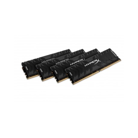 Mémoire Kingston DDR4 - 2666 - 16GB CL15 Fury Black K4 KHX - Kingston