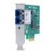 Allied Telesis AT-2711FX-ST-001 100Mbps Fast Ethernet PCI-Express Fiber Adapter Card ST Connector Standard