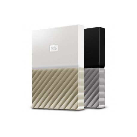 Disque dur Externe Western Digital External My Pass Ultra 4TB White Gold