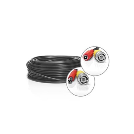 CÂBLE VIDÉO BNC + ALIMENTATION DE 10 MÈTRES