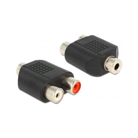 Adapter3,5mm stereo 2 x Cinch Bu/Bu