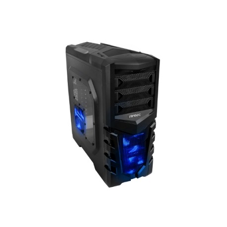 Boîtier Antec Gamer GX505 Window Blue Ed. Midi Tower Black