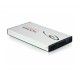 Delock USB2.0 - 2,5" SATA II HDDs Silver