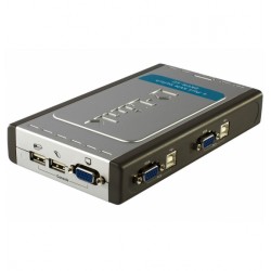 4p Switch/Keyboard Mouse Video USB