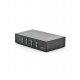 USB KVM switch 4-port w/ audio support w/o cables