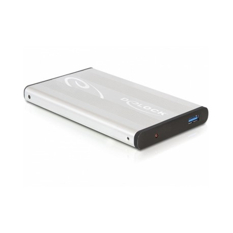 Delock USB3.0 2,5" SATA HDDs, Silver