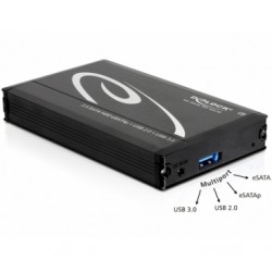 Delock USB3.0 2,5" SATA HDD Multiport+eSATAp