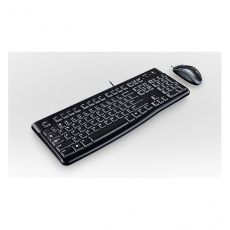Clavier Logitech Desktop MK120 [ES] black