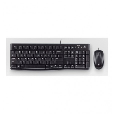 Clavier Logitech DESKTOP MK120-UK-USB-NSEA 2xUSB