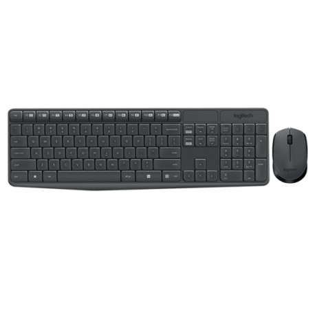 lavier Logitech MK235 Wireless Keyboard and Mouse Combo-GREY-NLB-2.4GHZ-CENTRAL-(GREY KEYS GREYBTM)