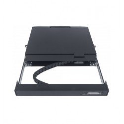 Intellinet Rackmount 19" LCD-Konsole f. Modulare Switche DVI