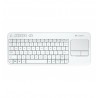 Clavier Logitech Wless Touch Kb K400 Plus- WHITE-US INT'L
