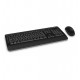 Clavier Microsoft WrlssDsktp3050 with AES USB Port Eng Intl Euro Hdwr CD