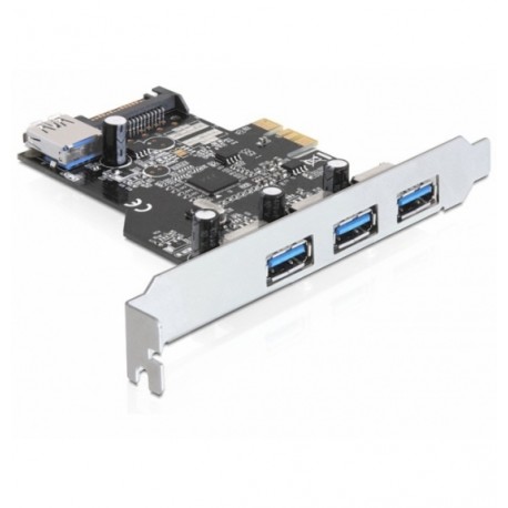 Delock PCI Expr Card3x extern 1x intern USB3.0