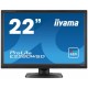 Moniteur iiyama E2280WSD-B1/22"WIDE LCD 5ms Black