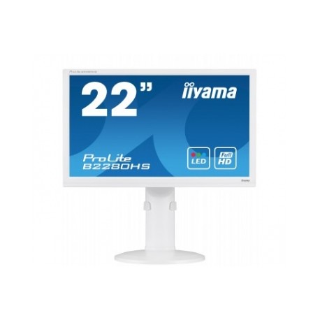 Moniteur iiyama B2280HS-W1/22"W LCD Business Full HD LED