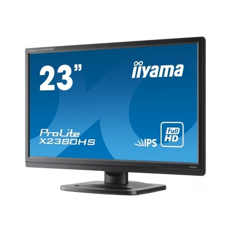 Moniteur iiyama X2380HS-B1/23"LED HDMI VGA DVI-D 5ms