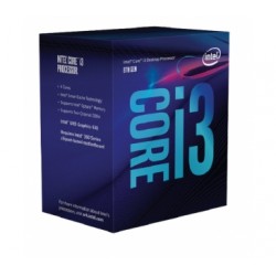 Processeur Intel s1151 8xxx - 4 Core i3 8100 - 6MB Cache - 3.6GHz