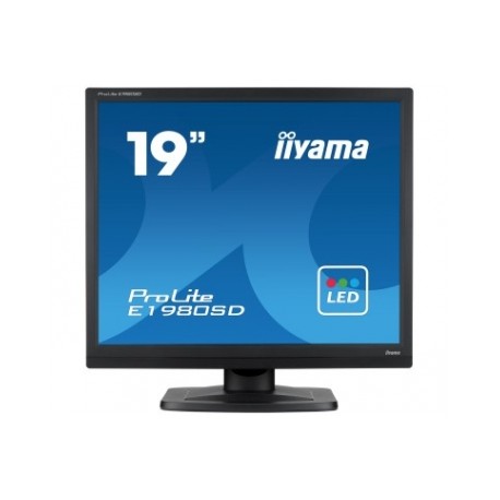 Moniteur iiyama E1980SC-B1/19.0 inch - LCD LED DVI-D HDCP BLACK