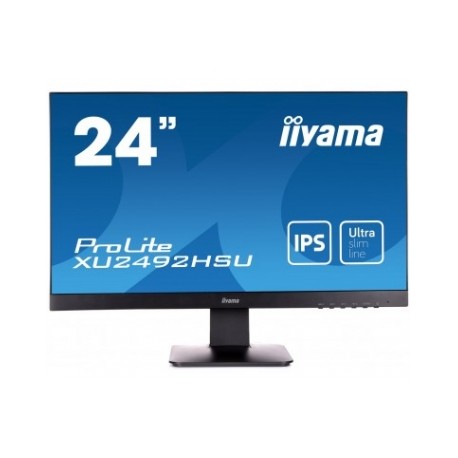 Moniteur Iiyama 24i LCD. 1920x1080. IPS LED Bl. USB-Hub(2xOut).
