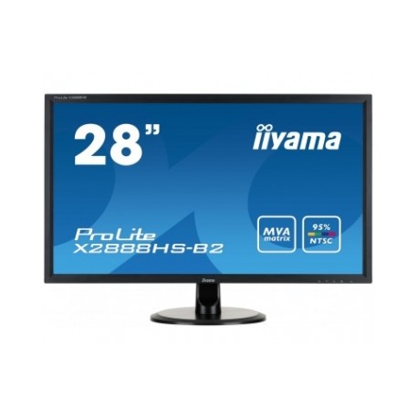 Moniteur Iiyama 28i LCD. 1920x1080. MVA panel. LED Bl. 300cd/m. 