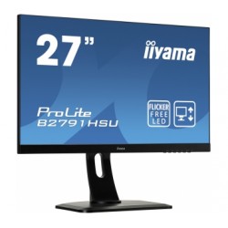 Moniteur iiyama 27.0 inch - FHD ETE TN Panel HA,1ms,BLack,HDMI,DVI,VGA,DP,USB