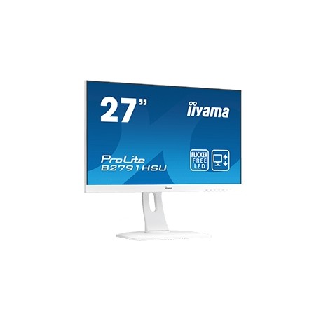 Moniteur Iiyama 27"FHD ETE TN Panel HA,1ms,BLack,HDMI,DVI,VGA,DP,USB