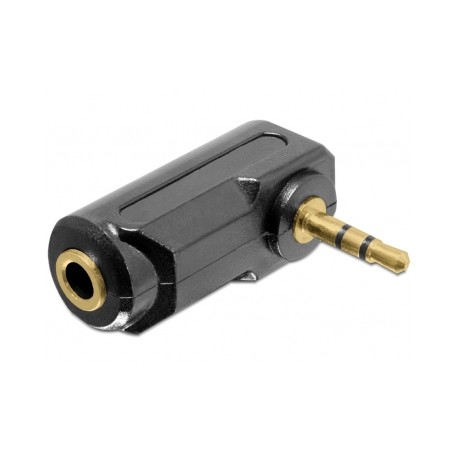 Audio Adapter3,5mm stereo -> 3,5mm stereo Bu/St 90