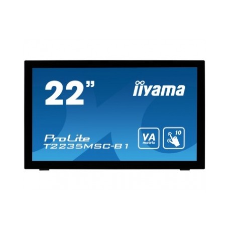 Moniteur iiyama T2235MSC-B1/21.5 inch - 10pointCapacitiveTouch