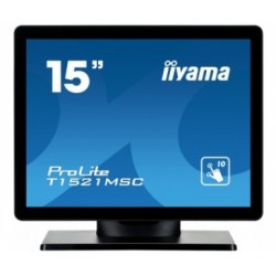 Moniteur iiyama T1521MSC-B1/15" Touch capazitiv black