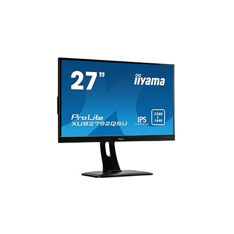 Moniteur Iiyama 27i ULTRA SLIM LINE. 2560x1440. IPS-panel. 5ms. FreeSync.
