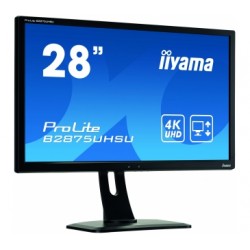 Moniteur Iiyama 28.0 Wide LCD. 3840x2160 4K UHD TN. LED Bl. FreeSync. USB-Hub. Height Adjust. (13cm).