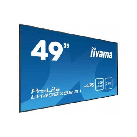 Moniteur iiyama LH4982SB-B1/49"W LCD Full HD LED IPS