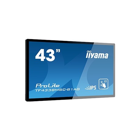 Moniteur Iiyama Iiya 43 L TF4338MSC-B1AG | 43" Projective Capacitive 12P Touch