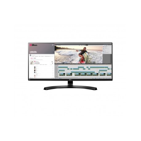 Moniteur LG 34.0 inch - 34401440 IPS 21:9 5ms 300cd/m2 2xHDMI DP 3xUSB Tunderbolt Speaker