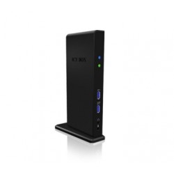 Icy Box Dockingstation1xUSB 3.0 B - USB2.0/HDMI/Gigabit LAN