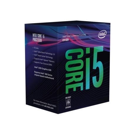 Processeur Intel s1151 8xxx - 6 Core i5 8400 - 9MB Cache - 2.8GHz / 4.0Ghz