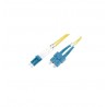 FIBER OPTIC CABLE SINGLEMODE DUPLEX LC/SC 9/125 1M