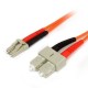 FIBER OPTIC CABLE 62.5/125 LC/SC 2M