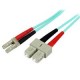 FIBER OPTIC CABLE 50/125 LC/SC 1M NS