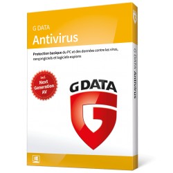 GDATA Antivirus 1 utilisateur 1 ans