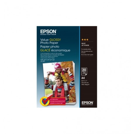 Epson Value Glossy Photo Paper A4 20 sheet - Epson