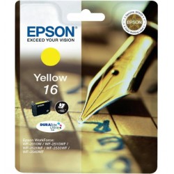 Epson 16 cartouche encre jaune capacité standard 3.1ml 165 pages RF-AM blister - Epson