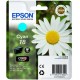 Epson 18 cartouche dencre cyan capacité standard 3.3ml 180 pages blister sans alarme - Epson