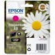 Epson 18 cartouche dencre Magenta capacité standard 3.3ml 180 pages blister sans alarme - Epson